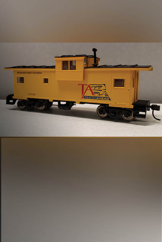 Tracks Ahead Logo Caboose